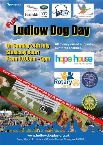  - Ludlow Dog Day - 24th July 2022